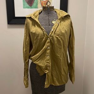 Natural life button down 100% cotton